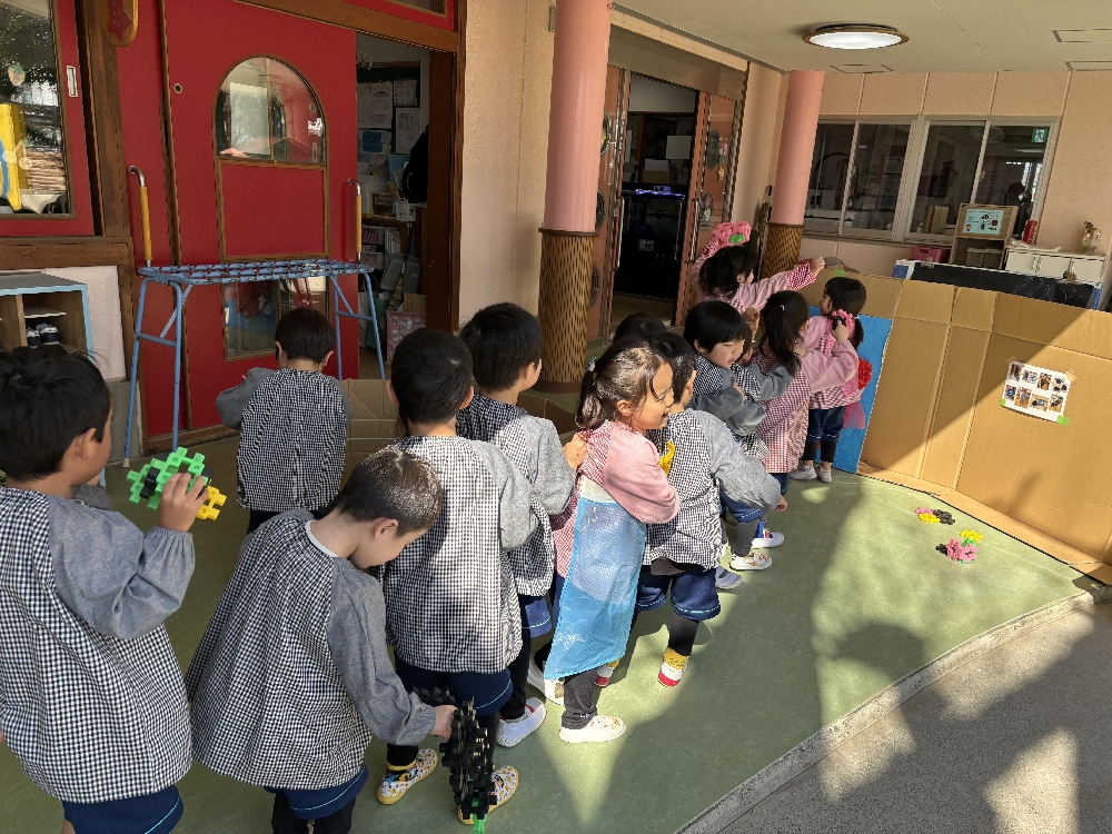劇遊び楽しいね！（3歳児）