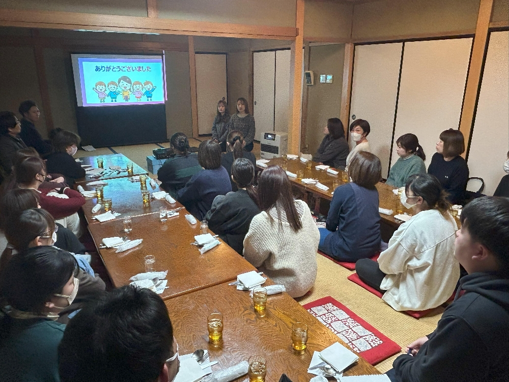 サークルタイムを発表しました！（たちばなとの合同研修）